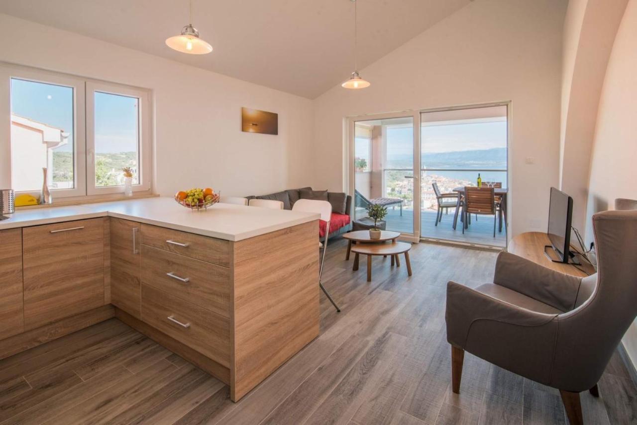Apartman Zoe Vrbnik Exteriér fotografie
